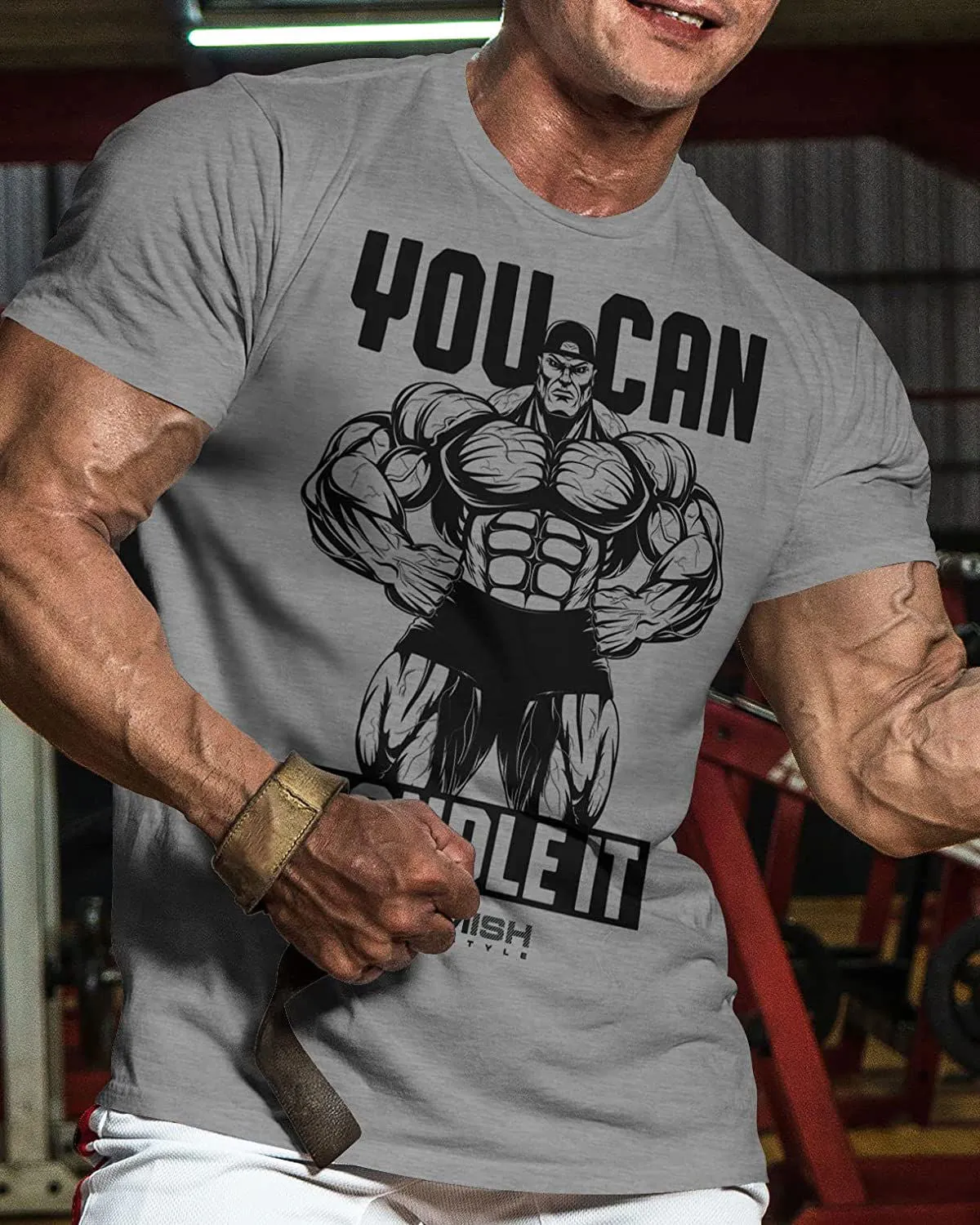 035. You Can Handle It Funny Motivational Workout Gym T-Shirt for Men