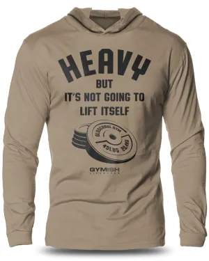 041. Heavy Lift Lightweight Long Sleeve Hooded T-shirt for Men