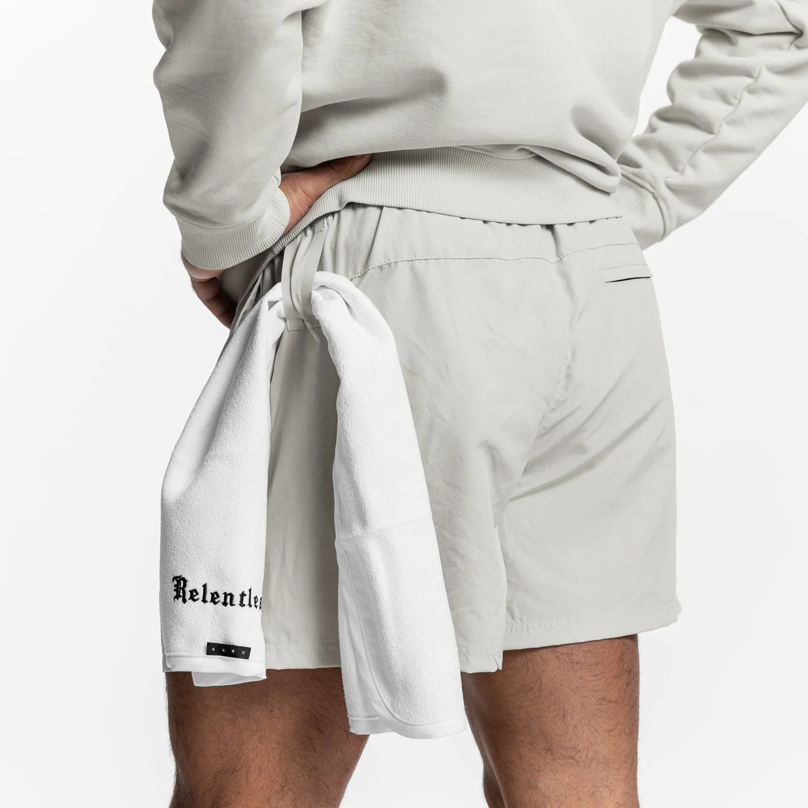 0601. Vintage 5" Training Short - Stone