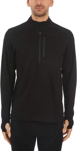 100% Merino Wool Men's Expedition Weight Quarter Zip - Moisture Wicking Sweater