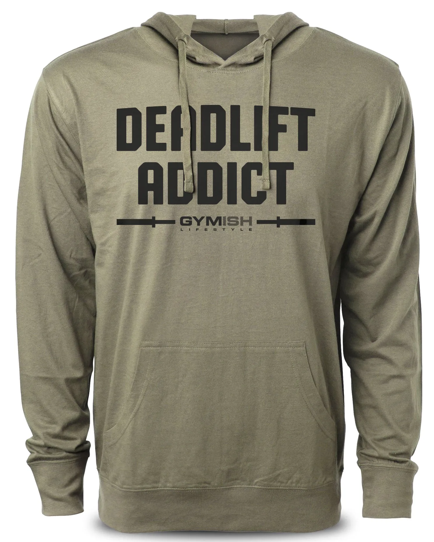 107. Deadlift Addict Funny Workout Hoodie for Men