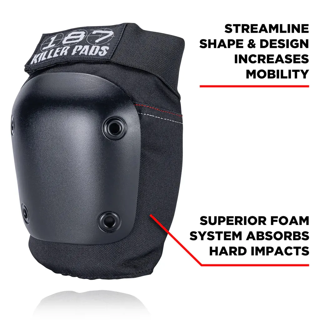 187 Killer Pads - Fly Knee Pads Black