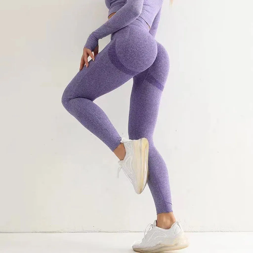 1pcs Women Fitness Yoga Pant Seamless High Waist Quick Dry Legging
