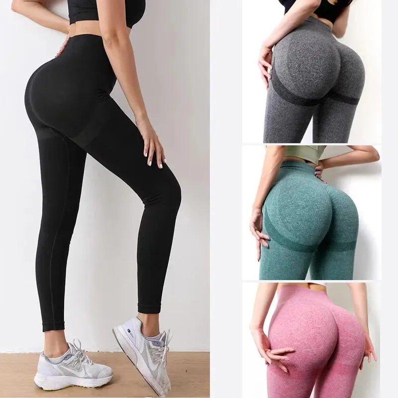 1pcs Women Fitness Yoga Pant Seamless High Waist Quick Dry Legging