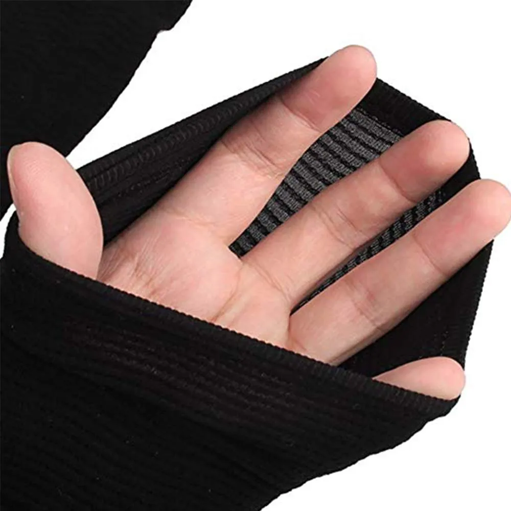 2 Pair Elastic Compression Arm Sleeves Women Weight Loss Calories Slimming Arm Shaper Massager Arm Belt Slimming Compression Arm Shaper Helps Shape Upper Arms Sleeve for Sport Fitness, Black   Nude