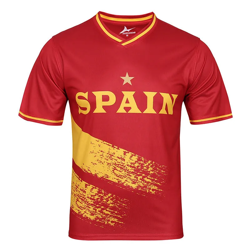 2024 Euro Cup Soccer Jerseys Spain Holland Croatia Italy Football Shirt for Adult