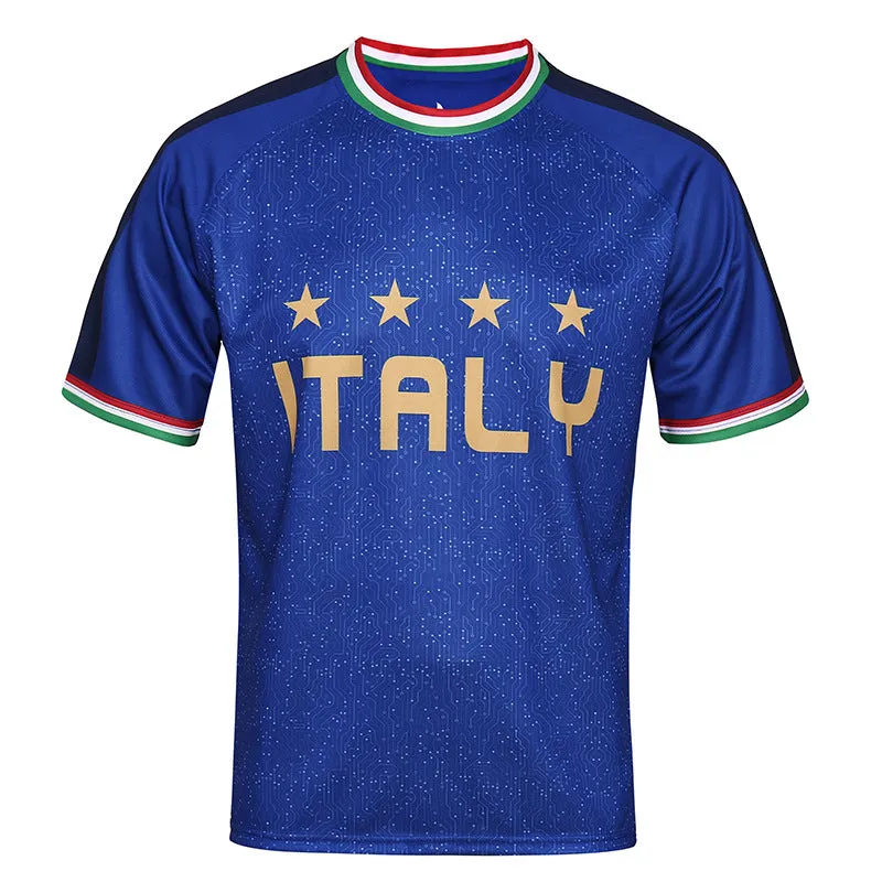 2024 Euro Cup Soccer Jerseys Spain Holland Croatia Italy Football Shirt for Adult