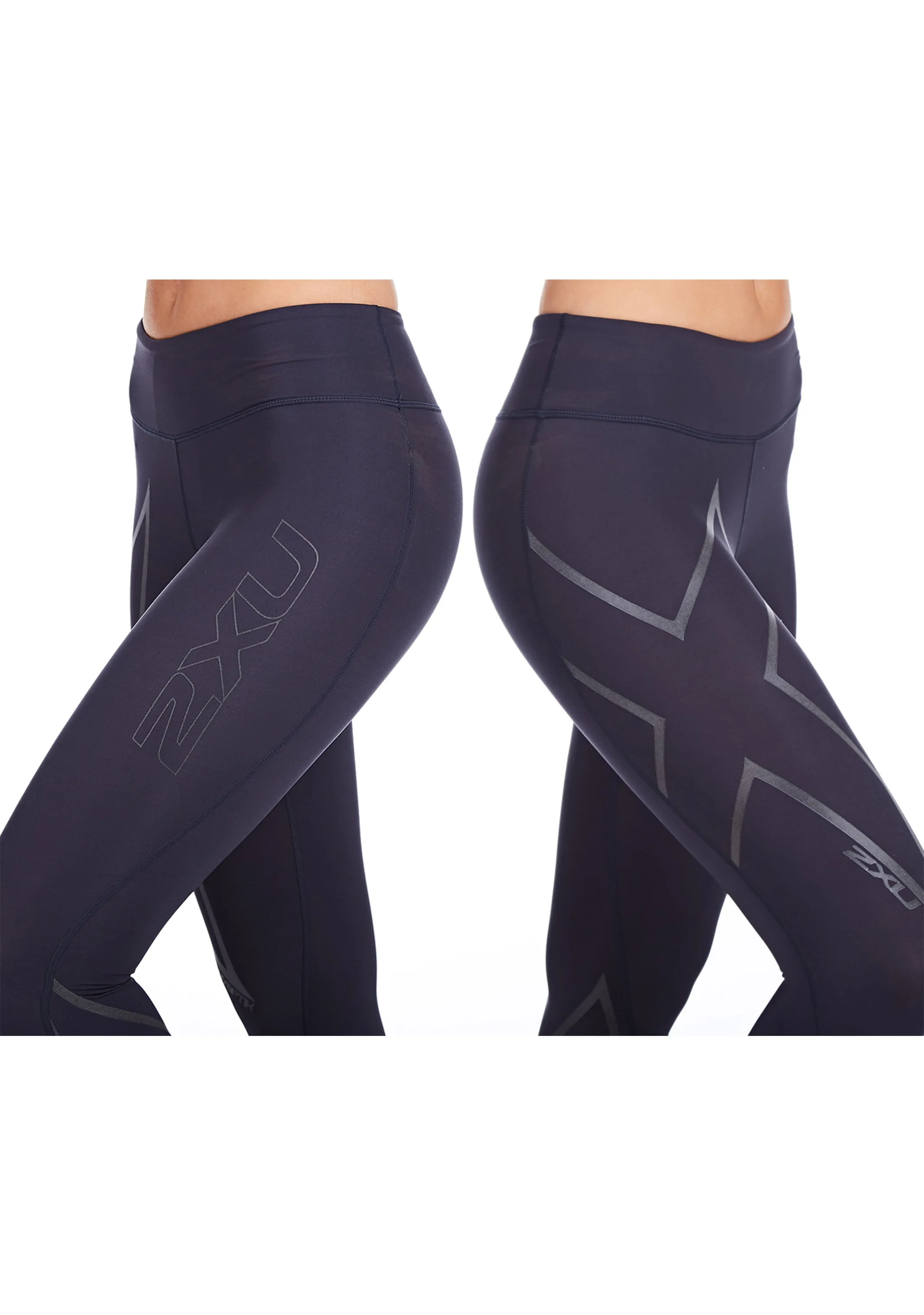 2XU Womens Hyoptic Mid Rise Compression Tights