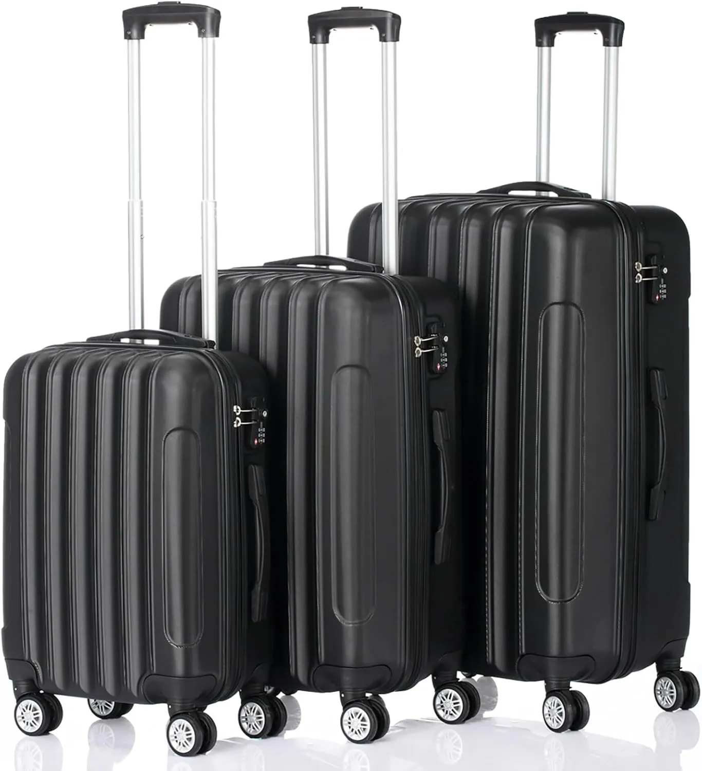 3-in-1 Multifunctional Large Capacity Traveling Storage Suitcase with Spinner Wheels and TSA Lock Durable Travel Luggage Lightweight Suitcase Durable Suitcase Rolling Luggage