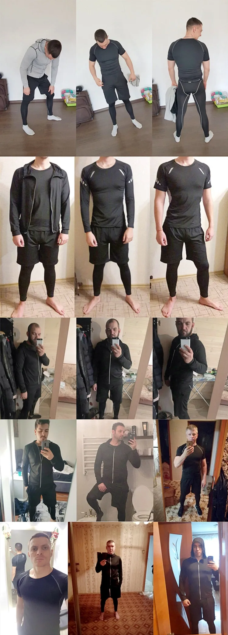 3 Pcs Jogging Sport Suits