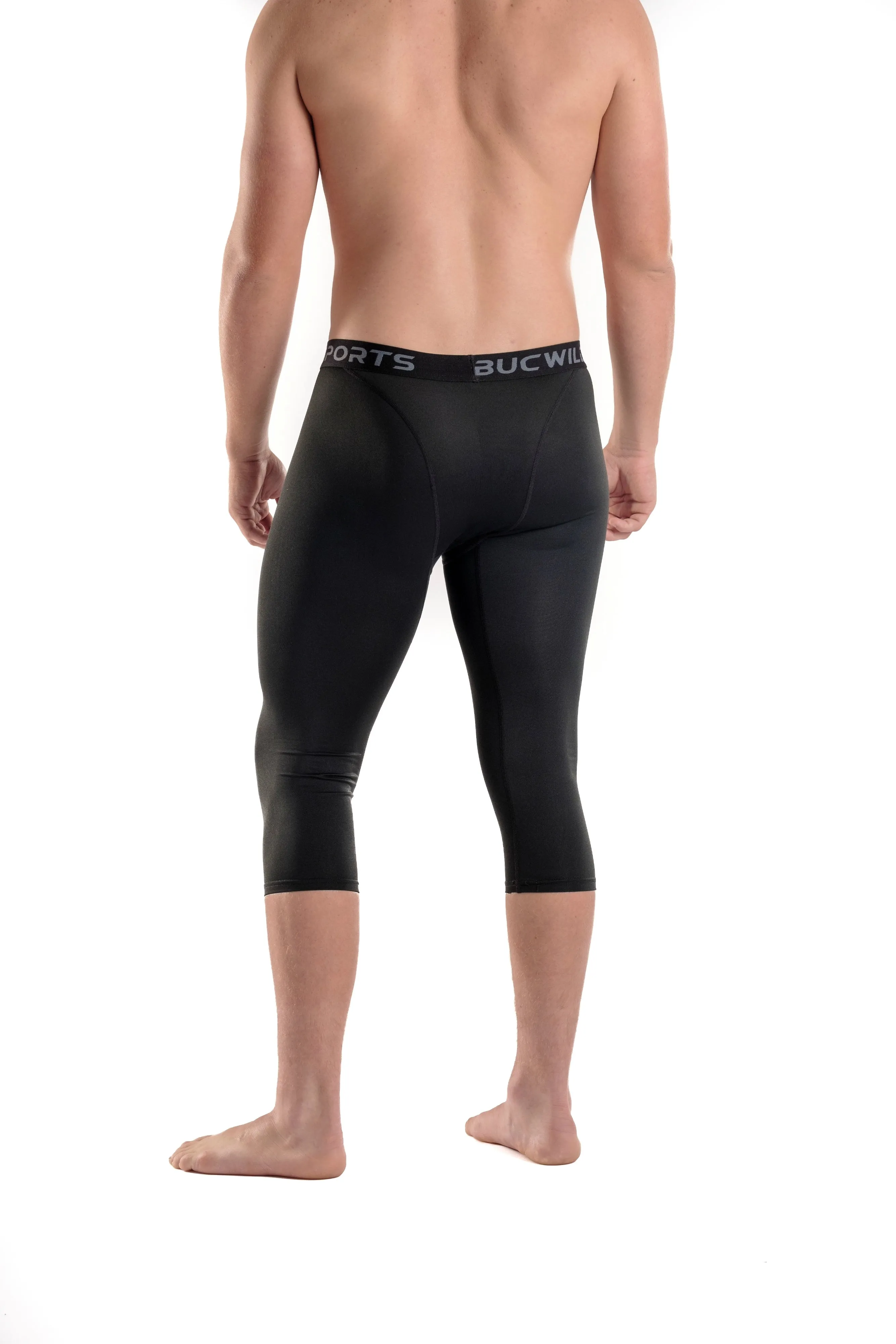3/4 Compression Pants/Tights - Black