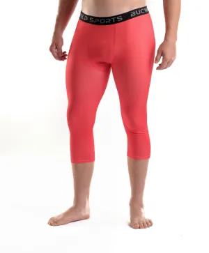 3/4 Compression Pants/Tights - Red
