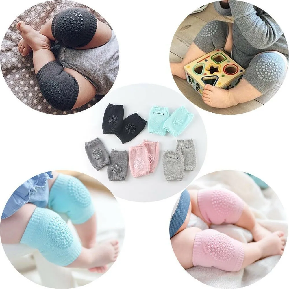 5 Pairs of baby crawling anti-slip knee pads