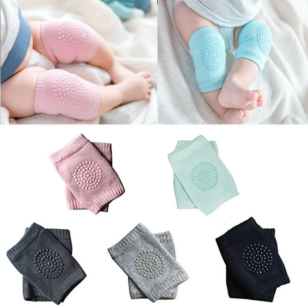 5 Pairs of baby crawling anti-slip knee pads