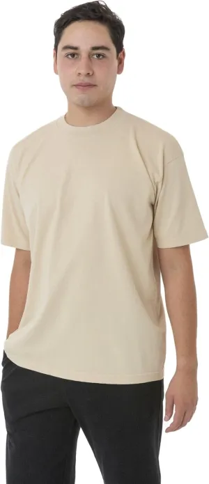 6.5oz Garment Dye Crew Neck T-Shirt, Durable USA Cotton