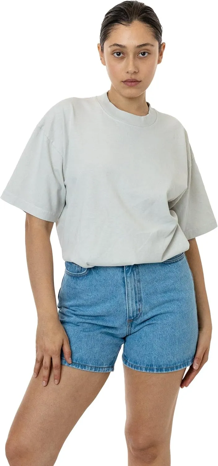 6.5oz Garment Dye Crew Neck T-Shirt, Durable USA Cotton