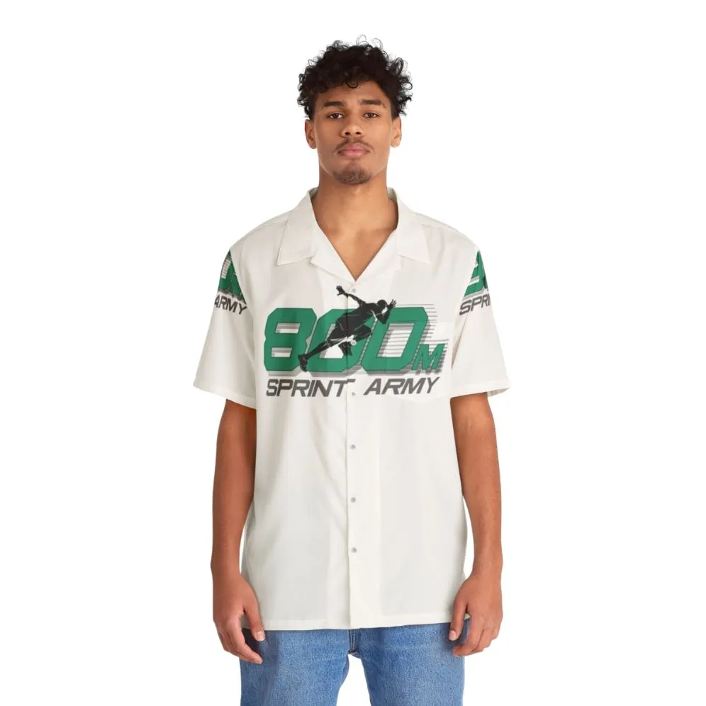 800M Sprint Track & Field Hawaiian Shirt