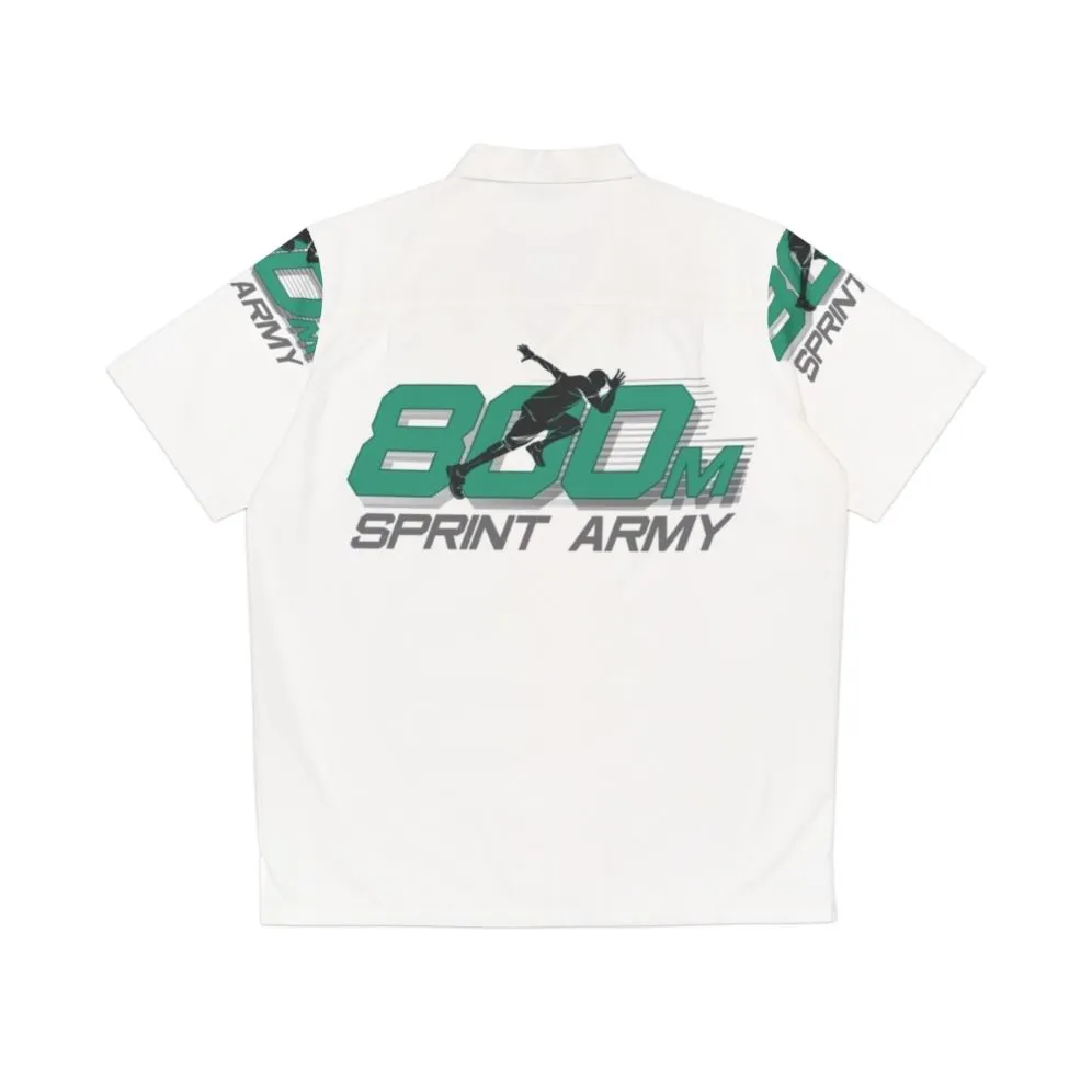 800M Sprint Track & Field Hawaiian Shirt