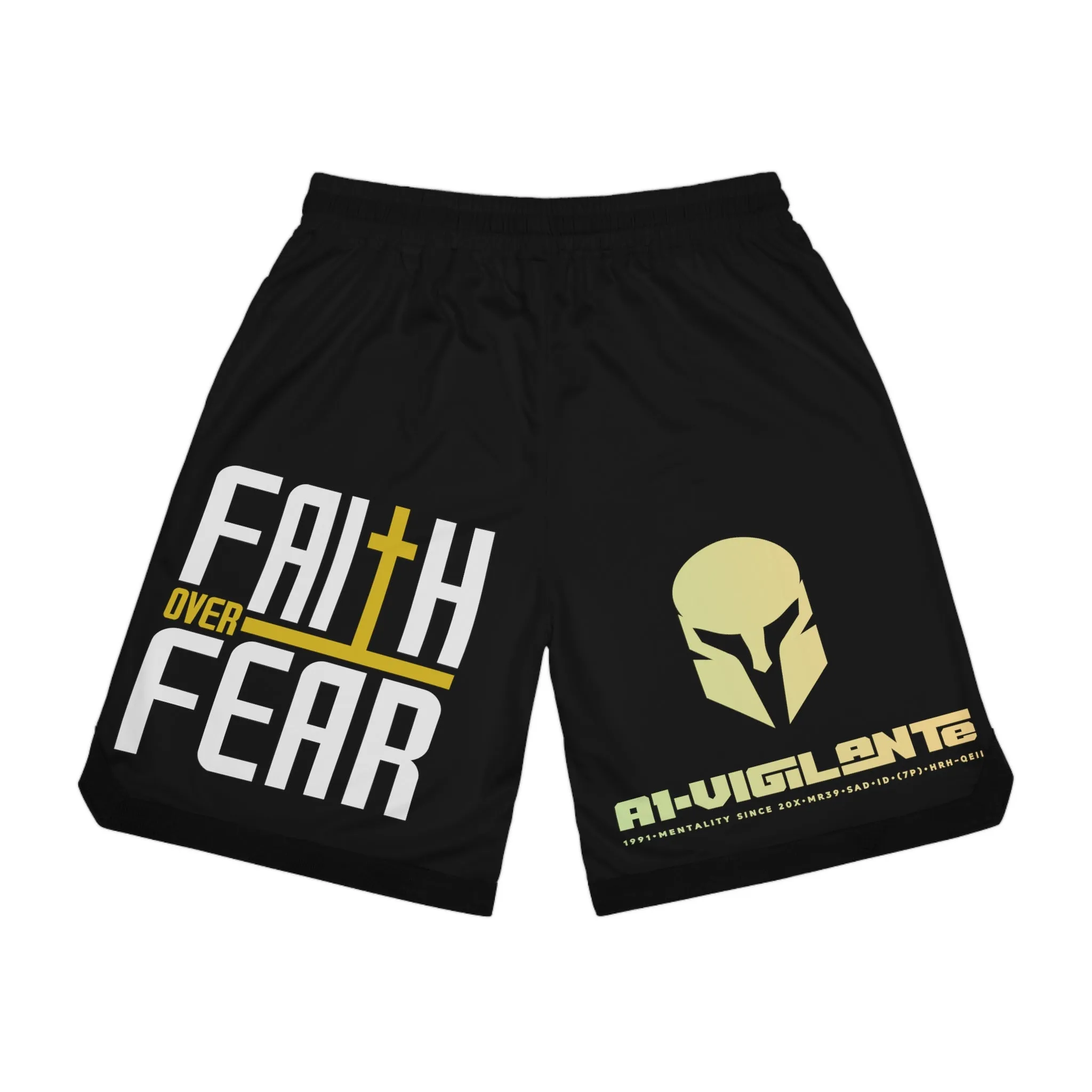 A1Vigilante Basketball Rib Shorts (AOP)