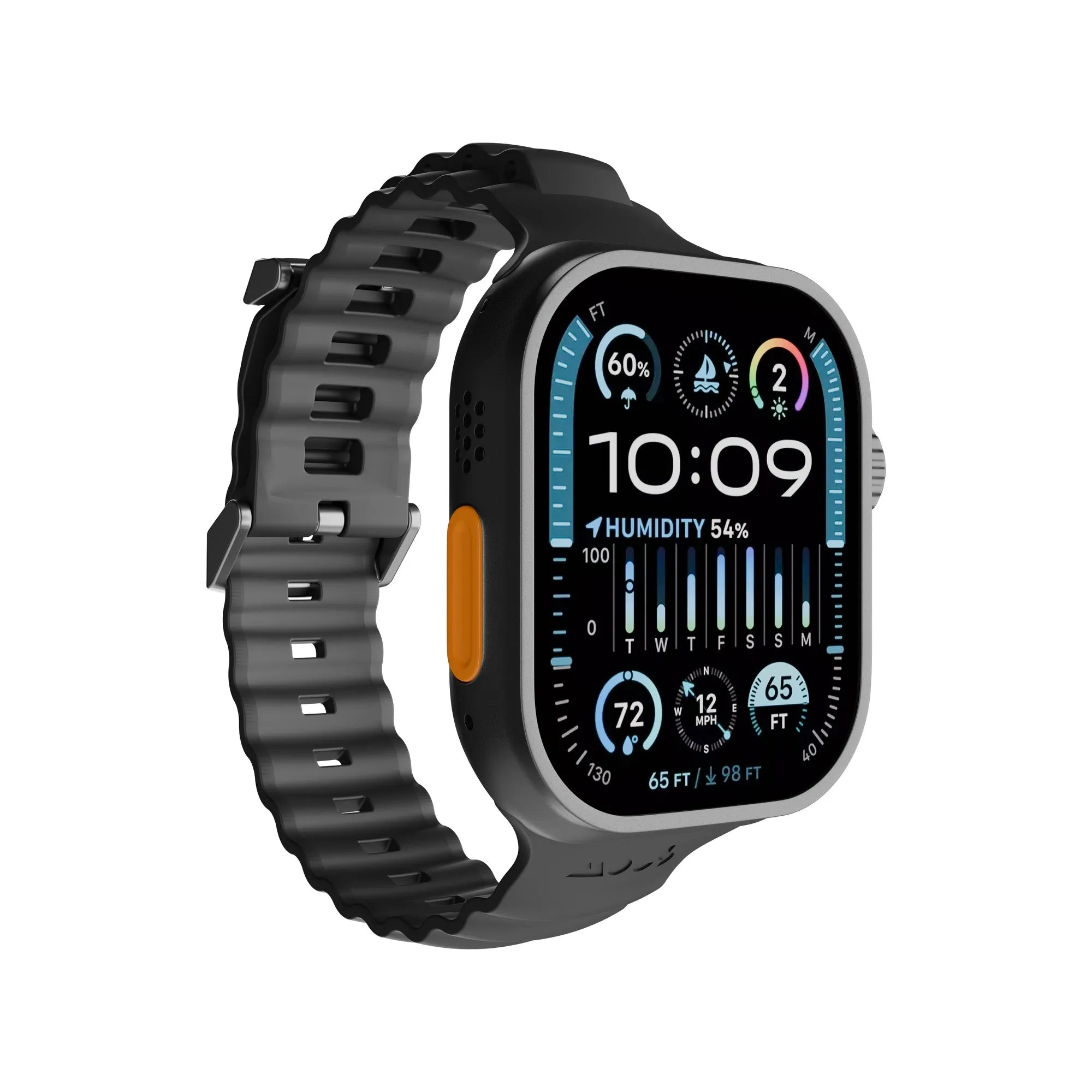 Active Apple Watch Strap – Midnight