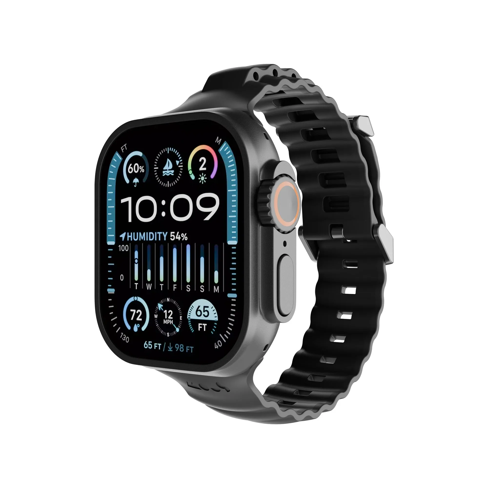 Active Apple Watch Strap – Midnight