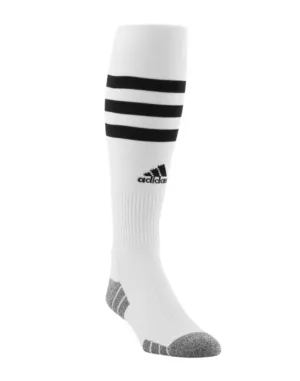 adidas 3 Stripe Hoop OTC Soccer Sock 5149465 White/Black