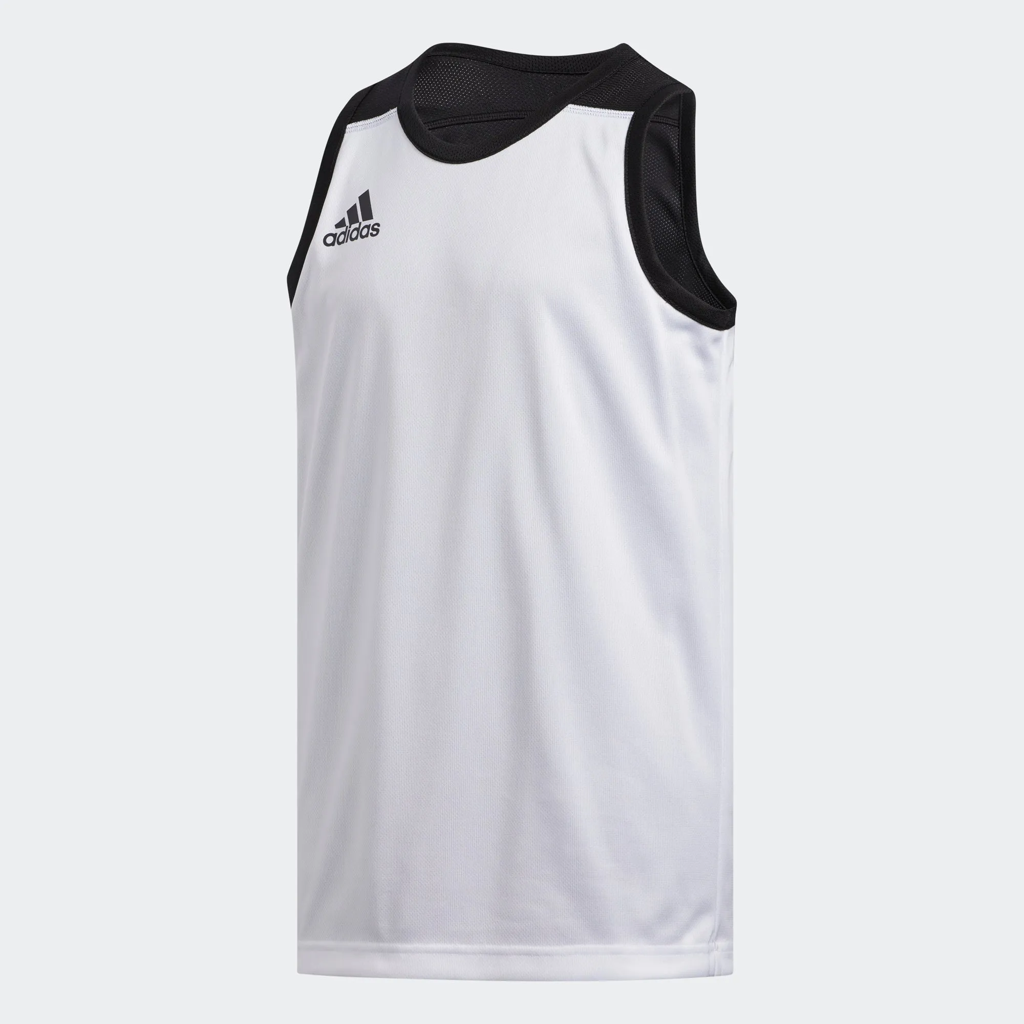 adidas 3G SPEED Reversible Basketball Jersey | Black-White | Kid's