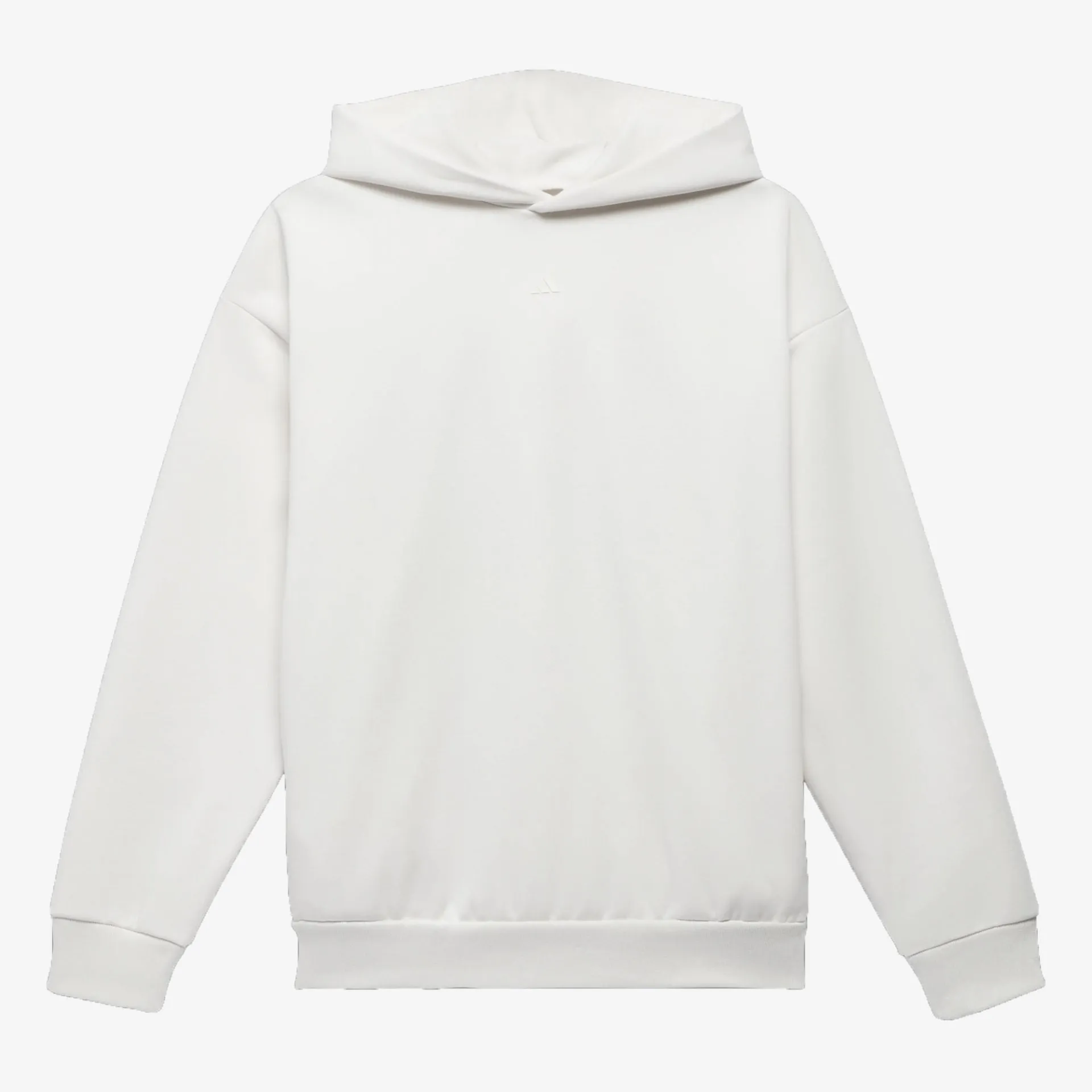 Adidas | BASKETBALL HOODIE  { CLOUD WHITE