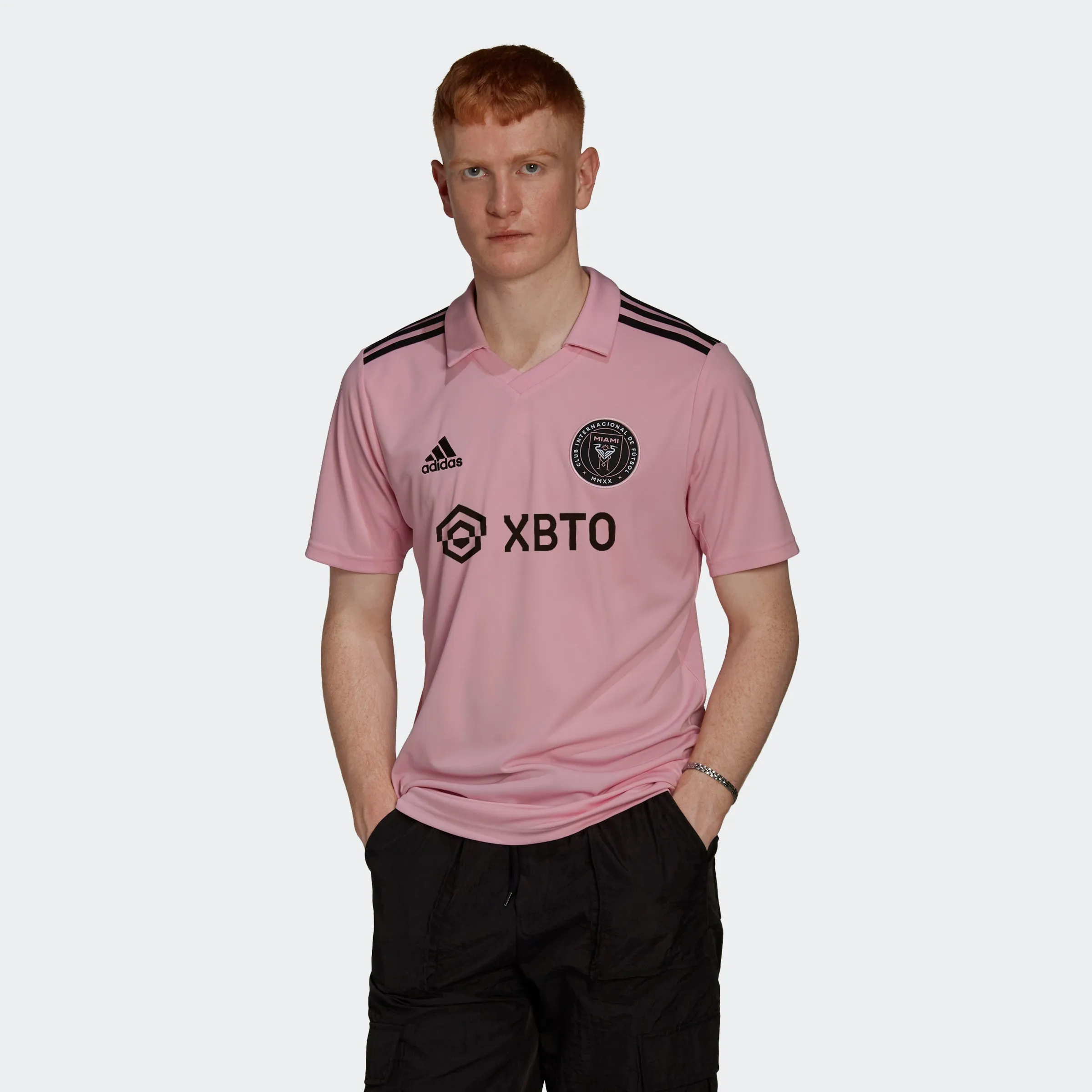 adidas Inter Miami CF 22/23 Home Jersey | Pink | Men's