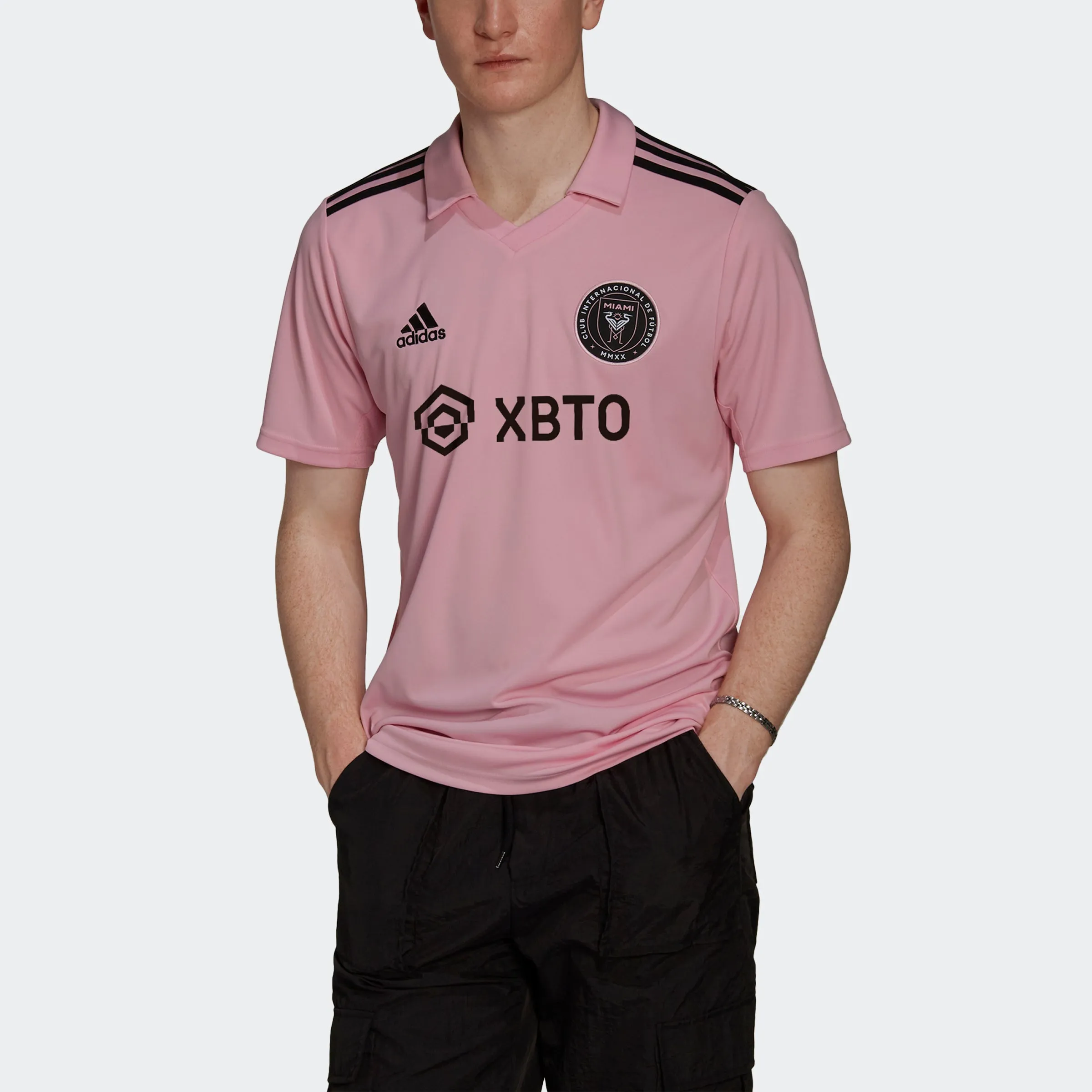 adidas Inter Miami CF 22/23 Home Jersey | Pink | Men's