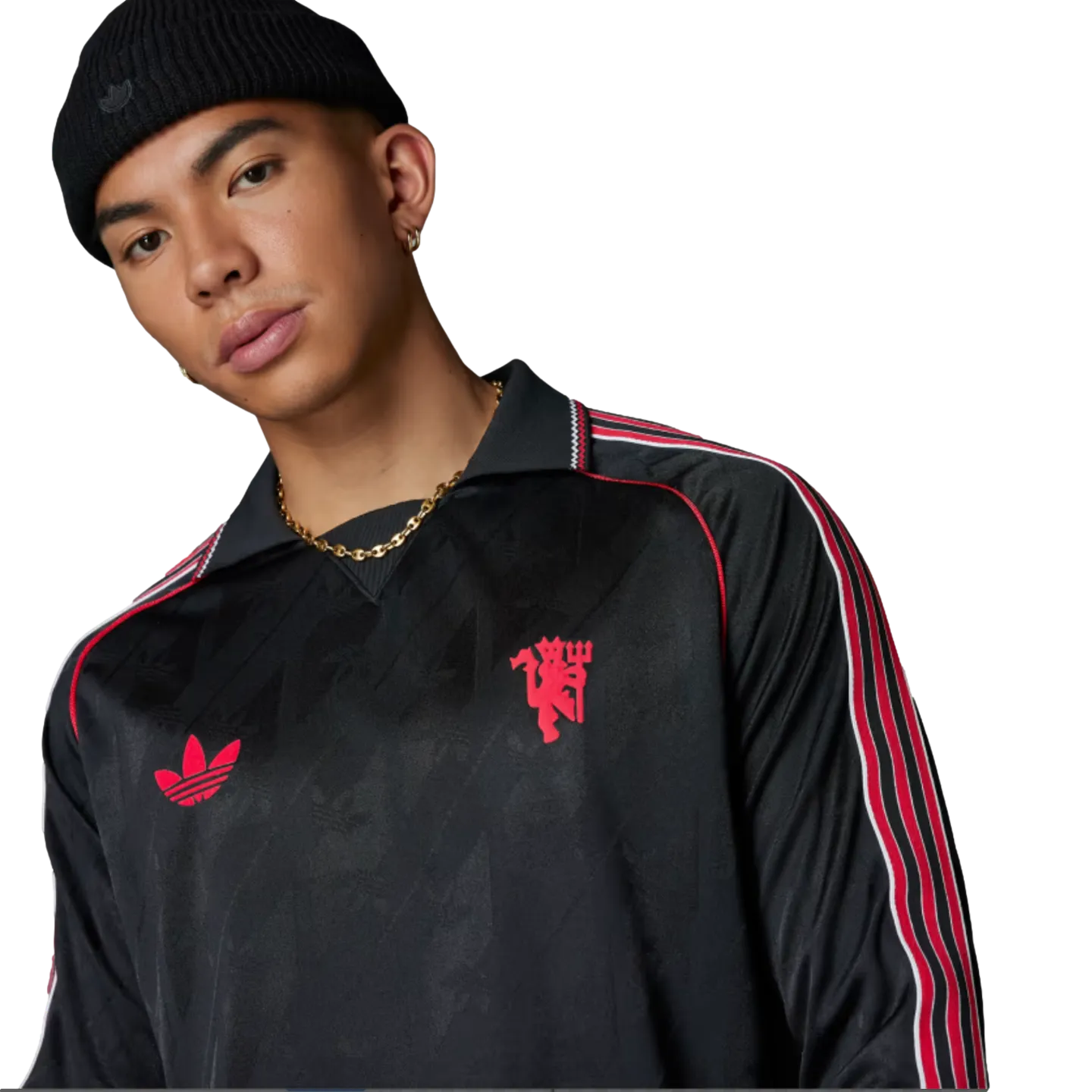 Adidas Manchester United Lifestyler Long Sleeve Jersey