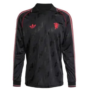 Adidas Manchester United Lifestyler Long Sleeve Jersey