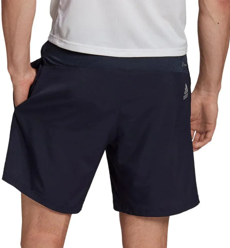 adidas Run It 7 Inch Mens Running Shorts - Blue