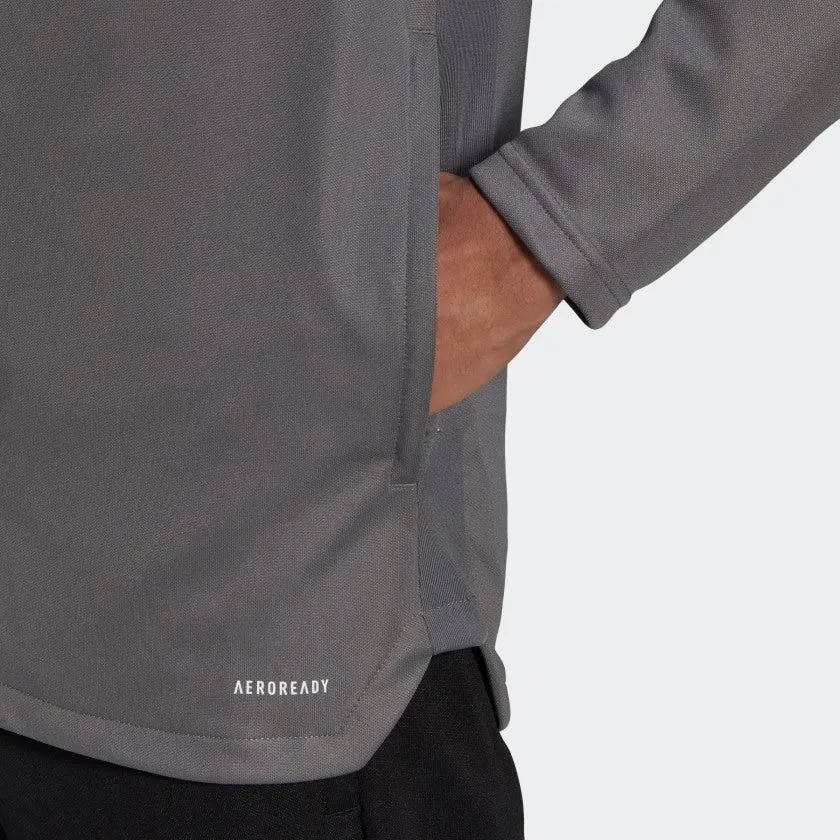 adidas TIRO 21 Track Jacket | Grey Four | Men's
