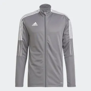 adidas TIRO 21 Track Jacket | Grey Four | Men's