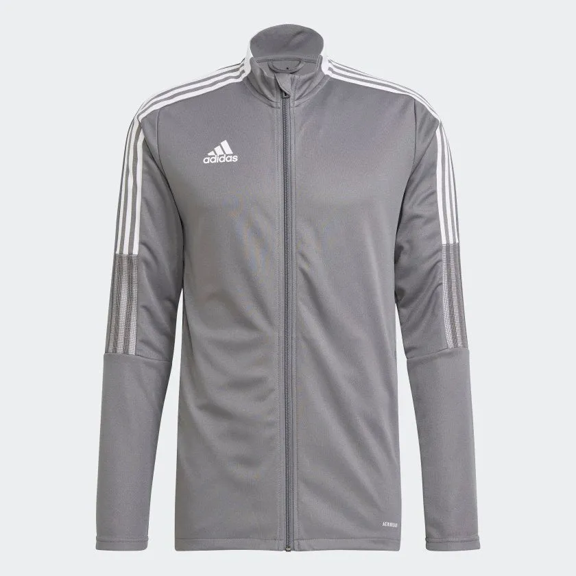 adidas TIRO 21 Track Jacket | Grey Four | Men's