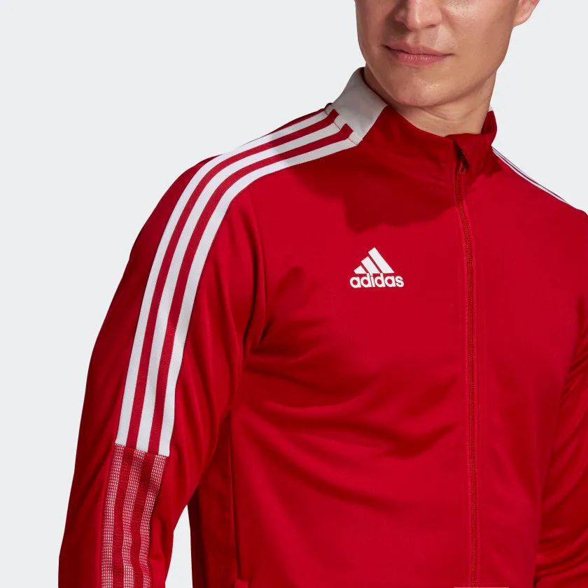 adidas TIRO 21 Track Jacket | Red | Men's