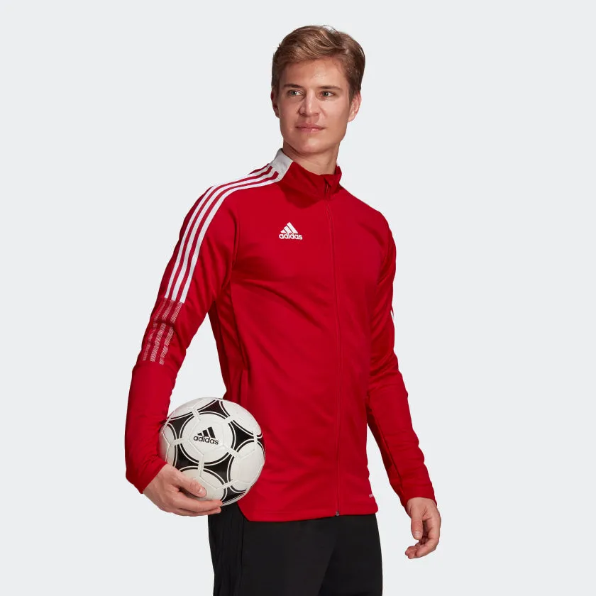 adidas TIRO 21 Track Jacket | Red | Men's