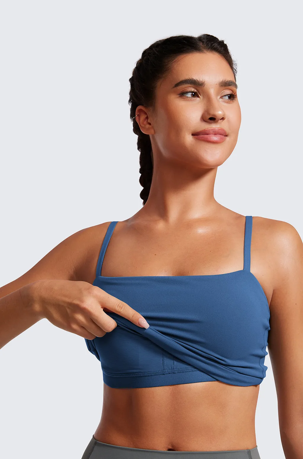 Adjustable Longline Sports Bra