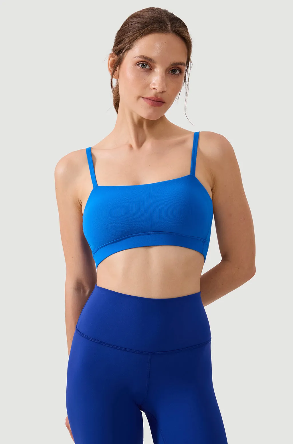 Adjustable Spaghetti Thin Strap Yoga Bra
