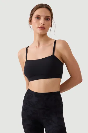 Adjustable Spaghetti Thin Strap Yoga Bra
