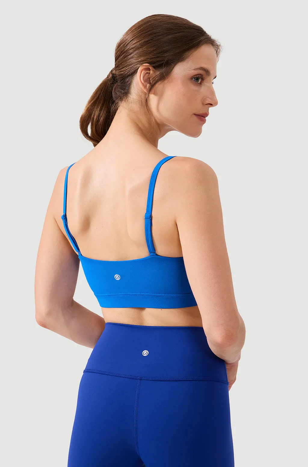 Adjustable Spaghetti Thin Strap Yoga Bra