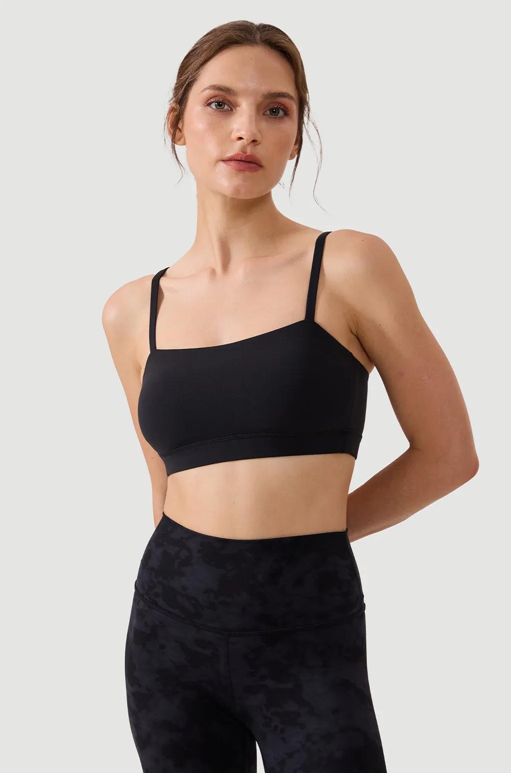 Adjustable Spaghetti Thin Strap Yoga Bra