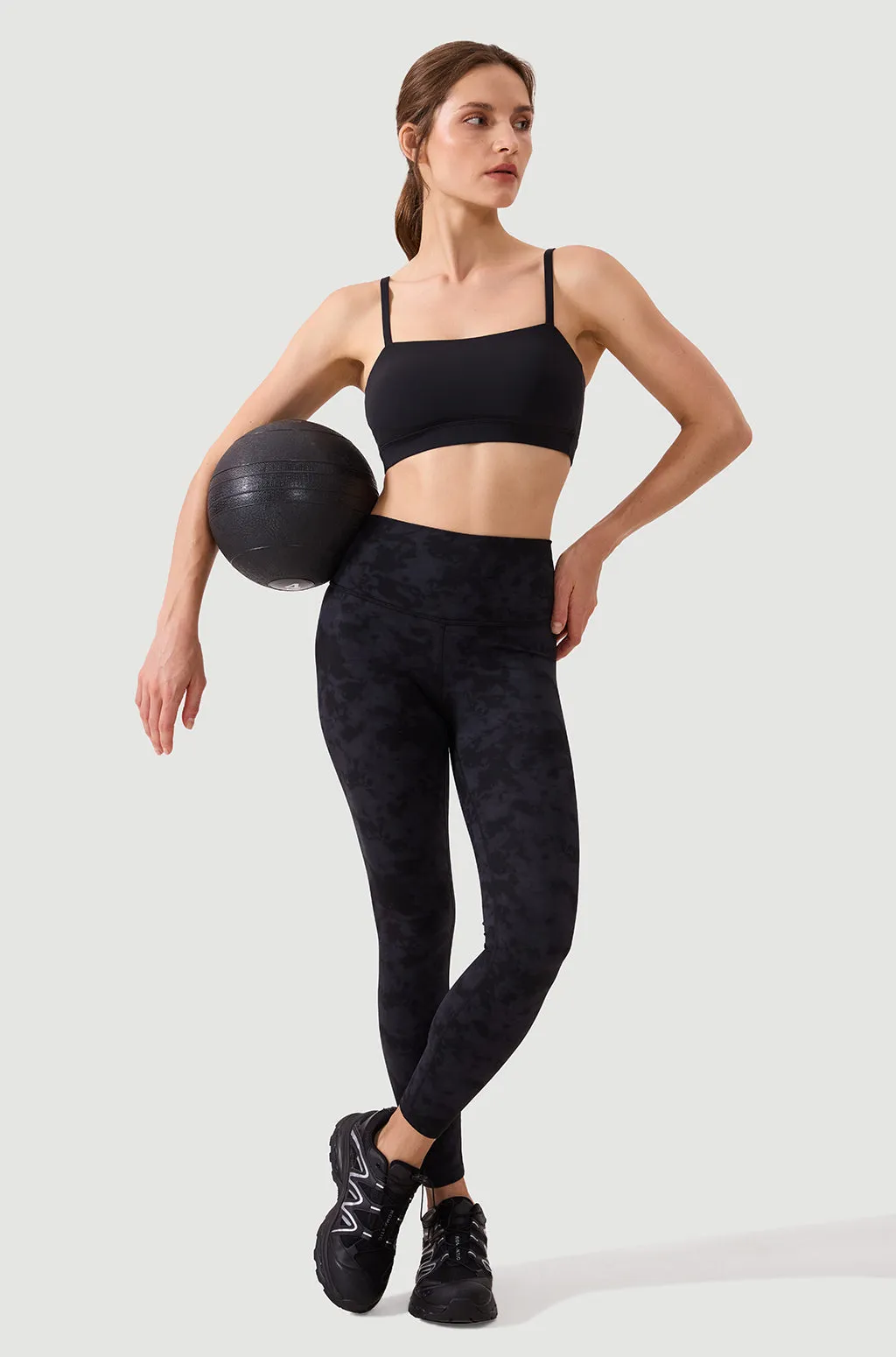 Adjustable Spaghetti Thin Strap Yoga Bra