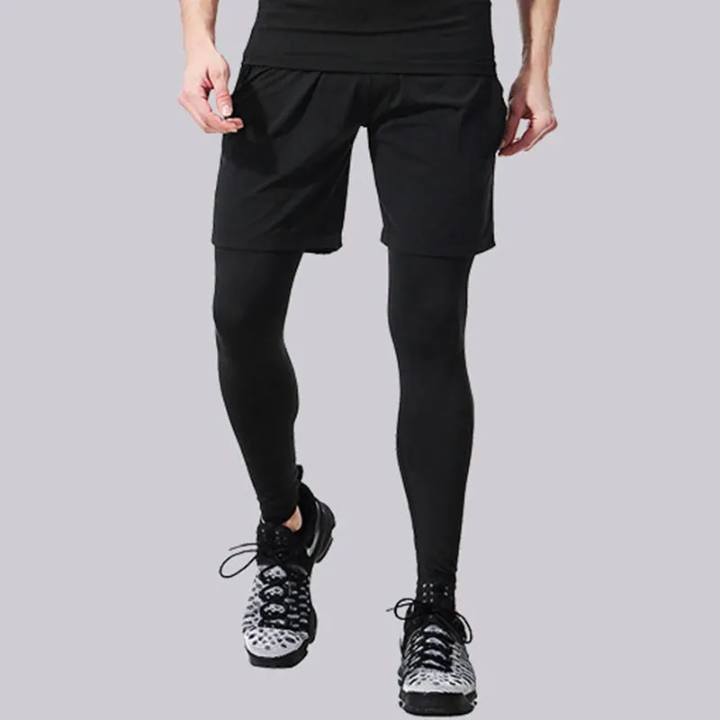 Aidase Men Compression Sport Pants Quick Dry Fitness Gym Tights Running Leggings Training Sport Tights Basketball Man Football Clothes
