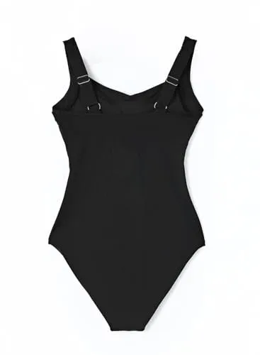Aleumdr Swimsuit for Women One Piece Bathing Suits Athletic Training Swimsuits Women Sport Swimwear Bathingsuit Blue 204 Medium…
