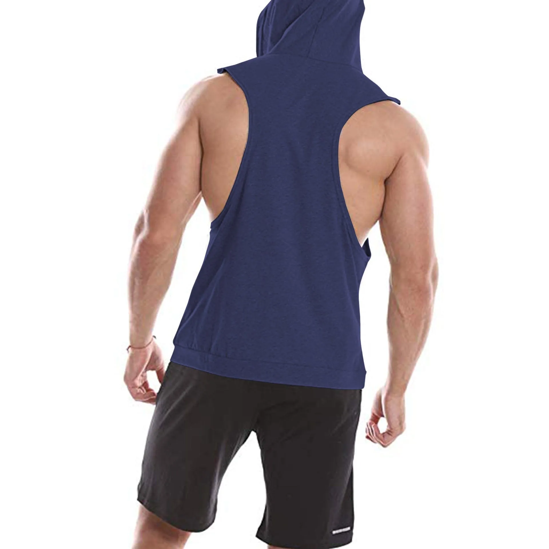 Allrj Sleeveless Lat hoodie