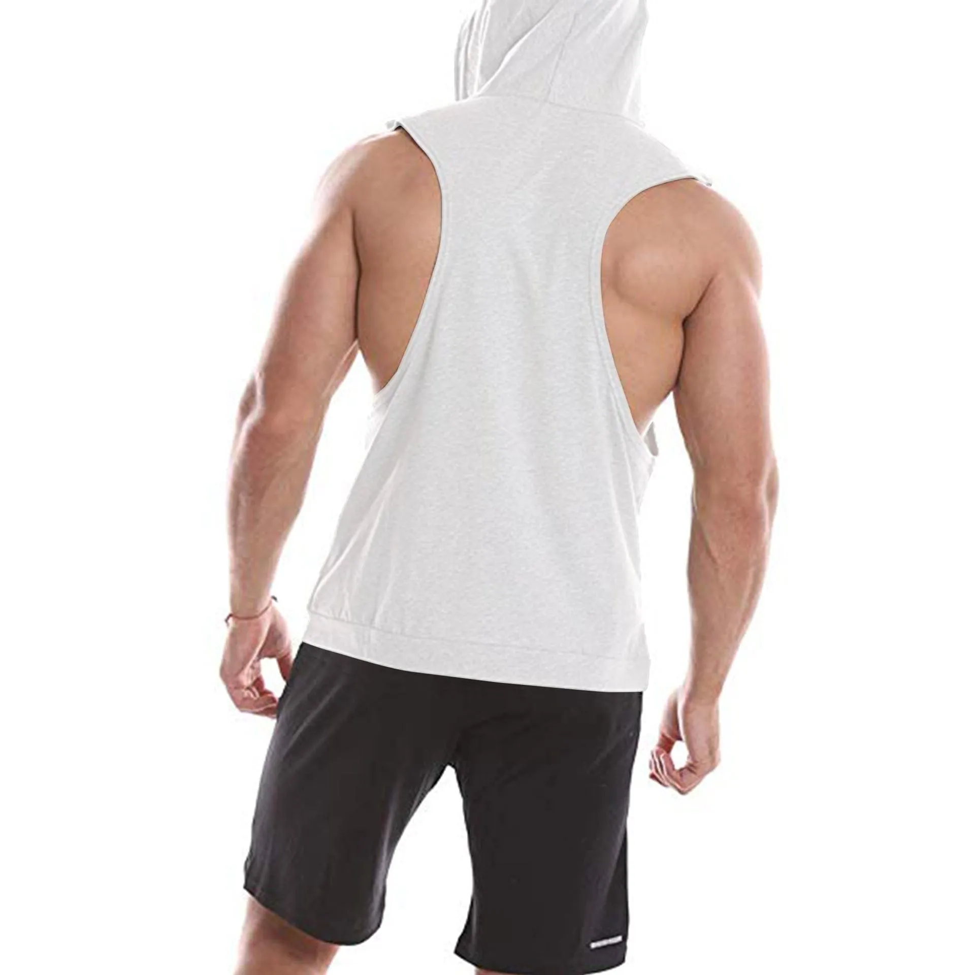 Allrj Sleeveless Lat hoodie