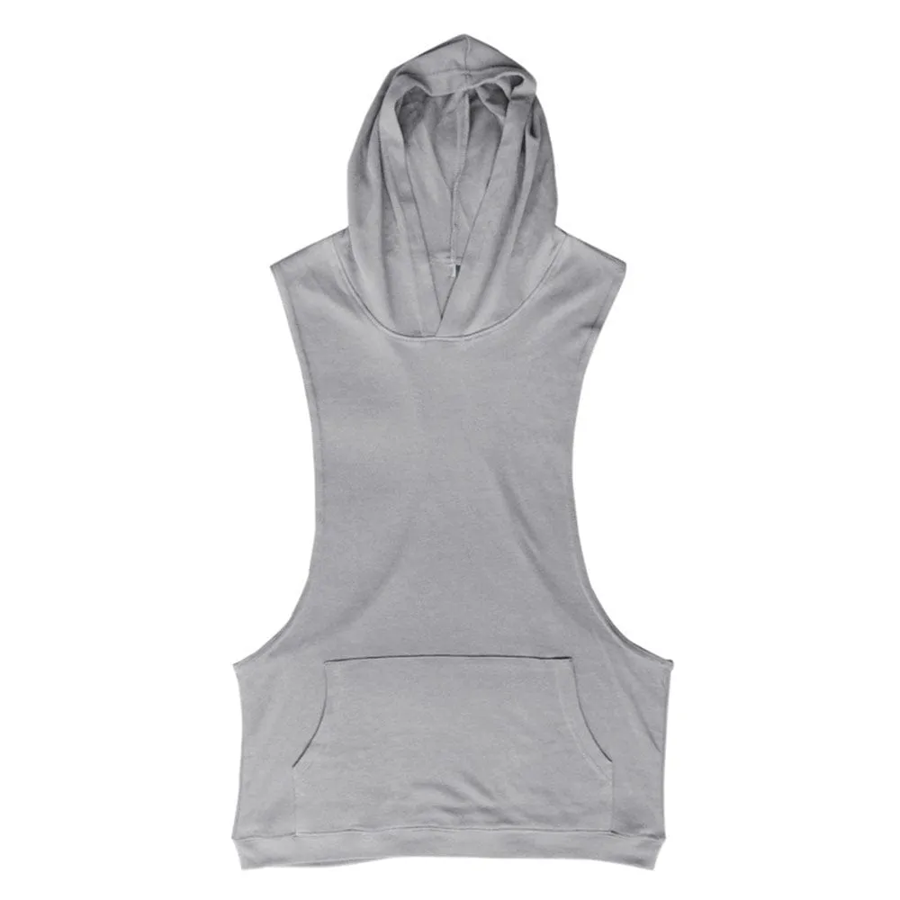 Allrj Sleeveless Lat hoodie