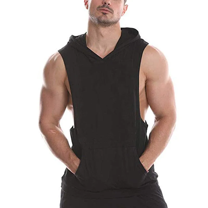Allrj Sleeveless Lat hoodie